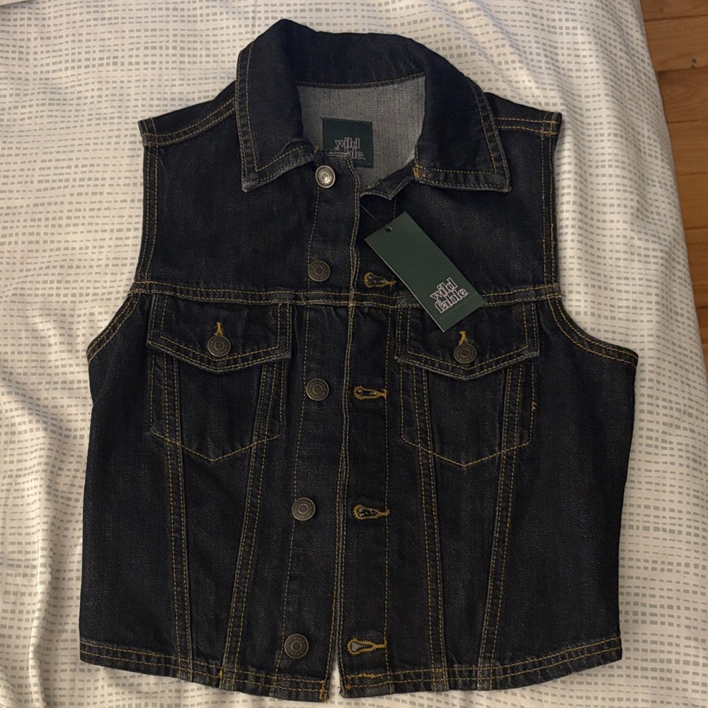 Wild Fable Black Jean Jacket